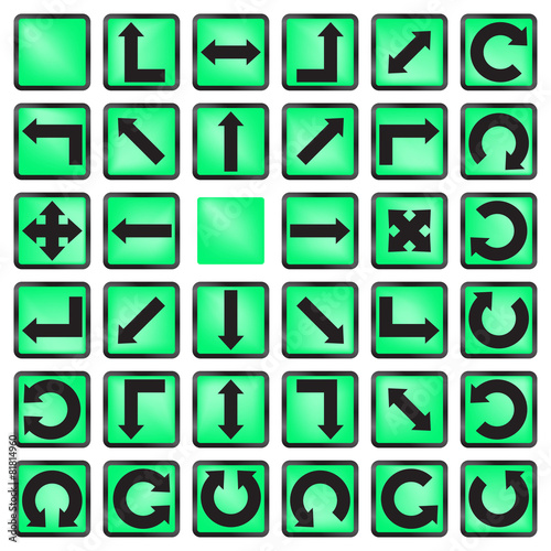 Set of arrows