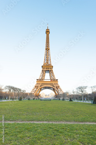 Eiffel Tower  Paris France. One of the world s famous landmark