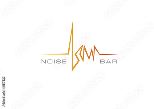 noise bar white