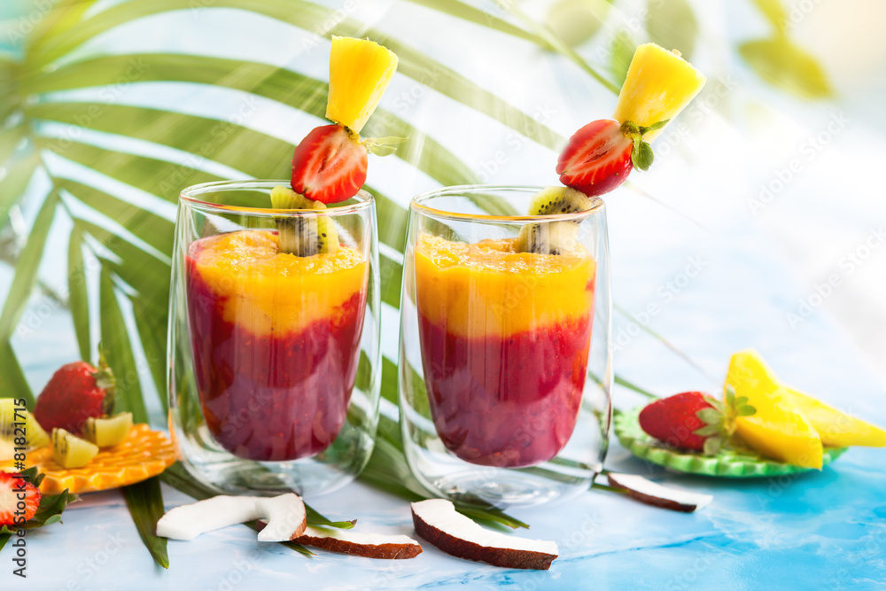 Exotic fruit smoothie Exotic fruit smoothie