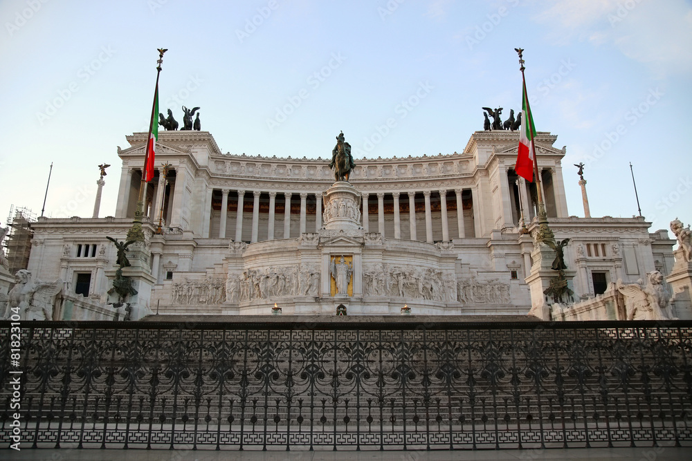 Naklejka premium Vittorio Emanuele in Rome, Italy