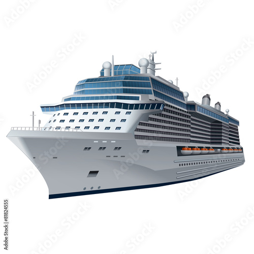 Fototapeta cruise ship