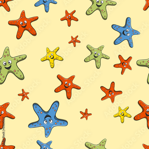 Starfish color pattern