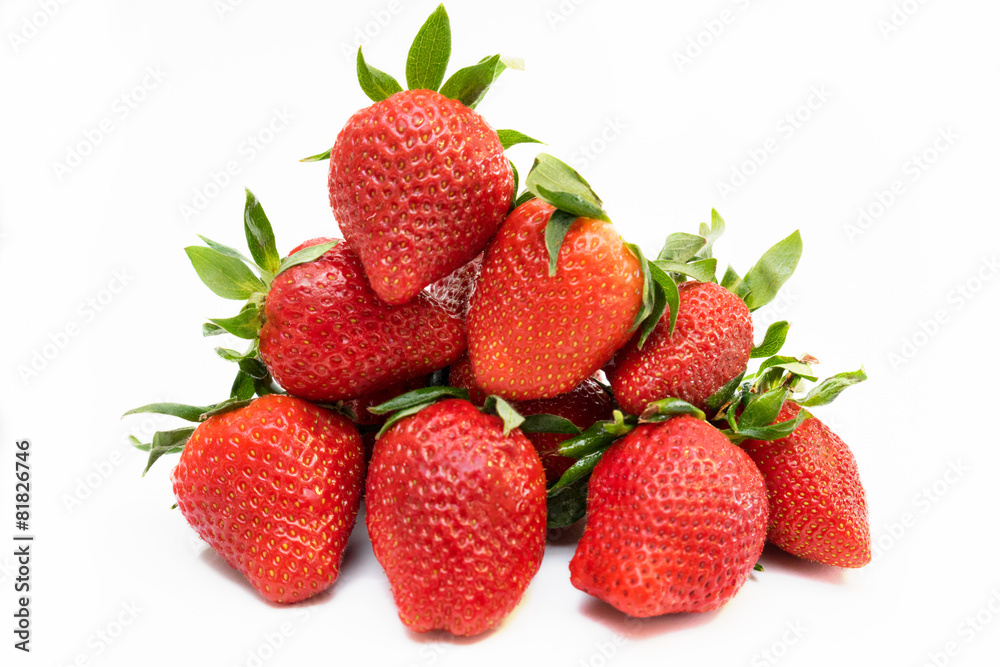Strawberry isolated on white Strawberry isolated on white