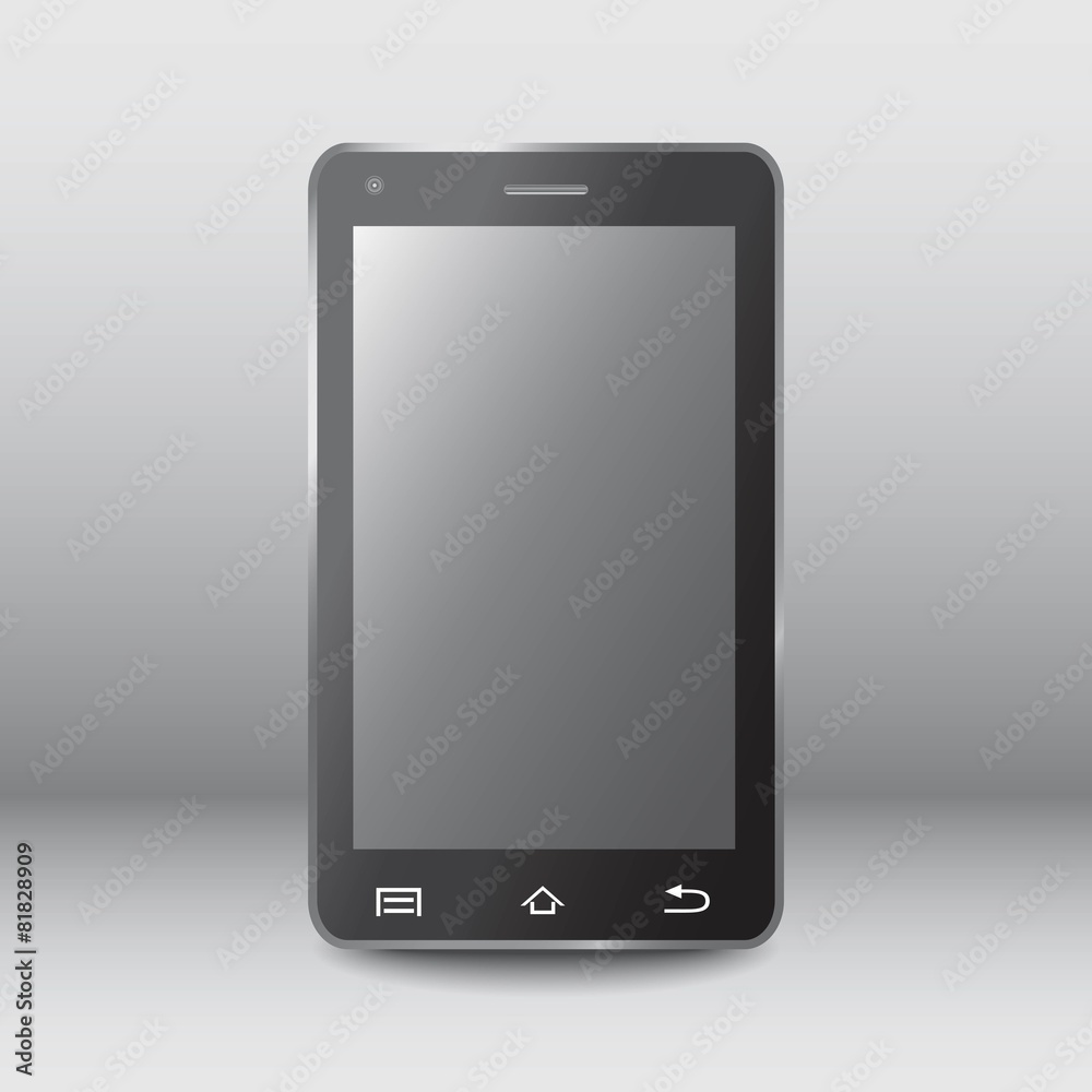 Smartphone vector realistic. Smartphone vector realistic.