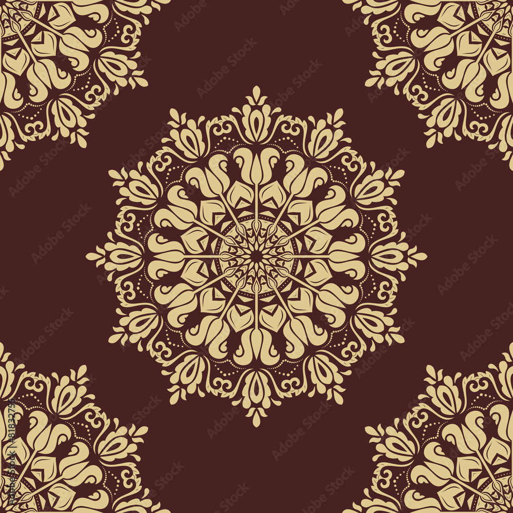 Damask Seamless  Pattern