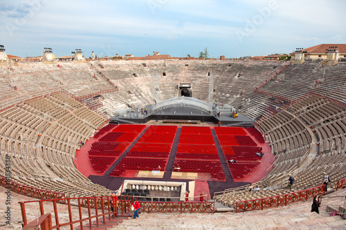 Inside the Arena di Verona