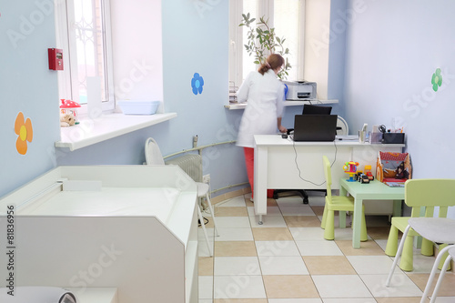 Modern interior of office pediatrician © Dmitry Vereshchagin