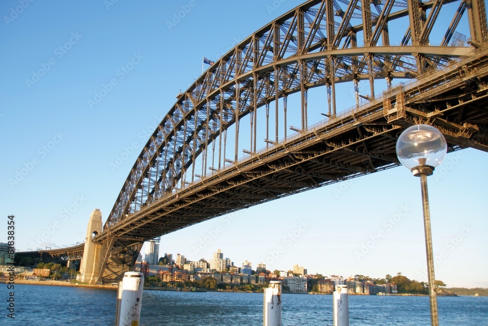 Sydney harbour bridge.