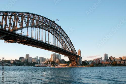 The Sydney harbour bridge. © MJAphoto