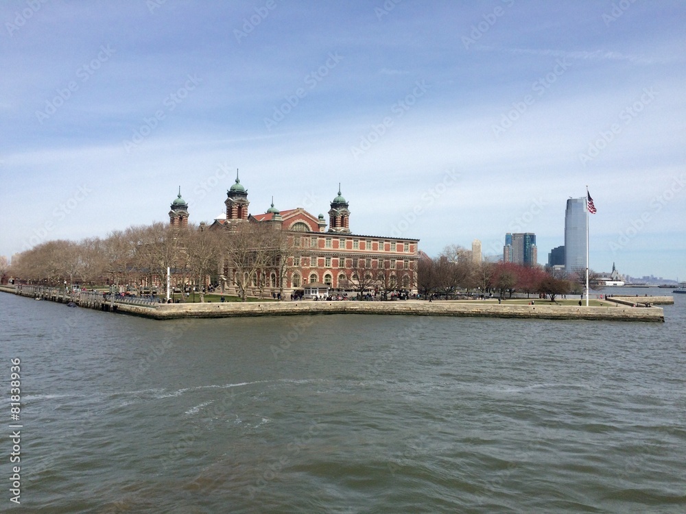 Fototapeta premium ellis island new york