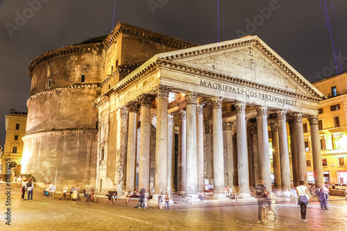 Pantheon in Rome, Italy photo