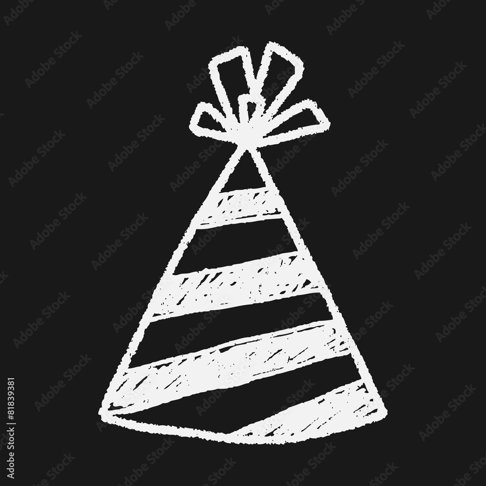 doodle party hats doodle party hats