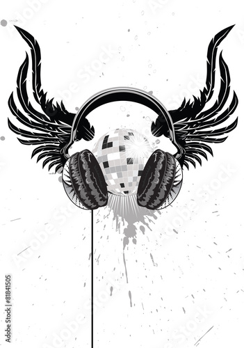 Headphone Emblem