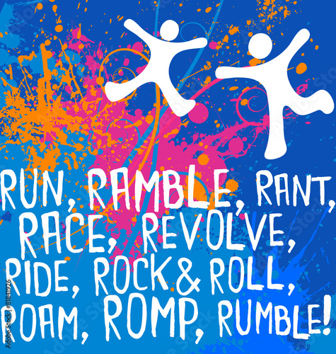 active figures motivational text fitness poster series