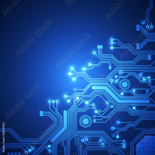 circuit board vector background