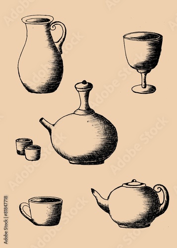 Handycraft drawing