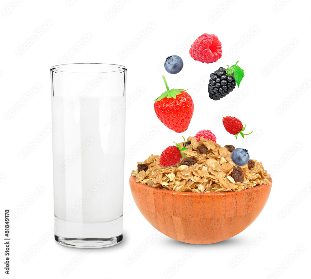 cereal and milk cereal and milk