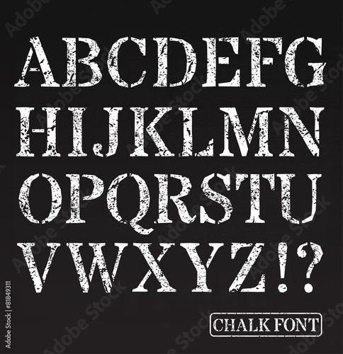 Vector font