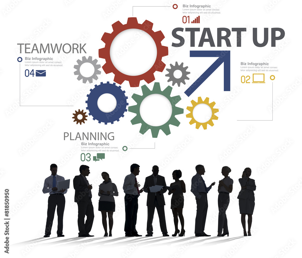 Startup New Business Plan Strategy Teamwork Concept Startup New Business Plan Strategy Teamwork Concept