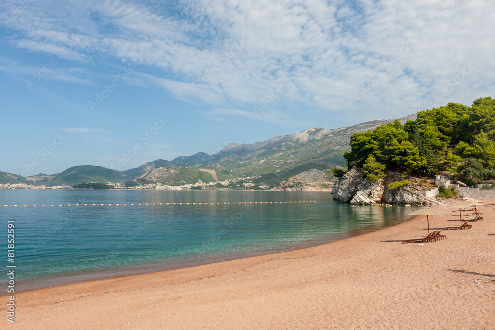 Royal beach of Montenegro