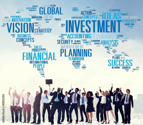 Investment Vision Planning Financial Success Global Concept