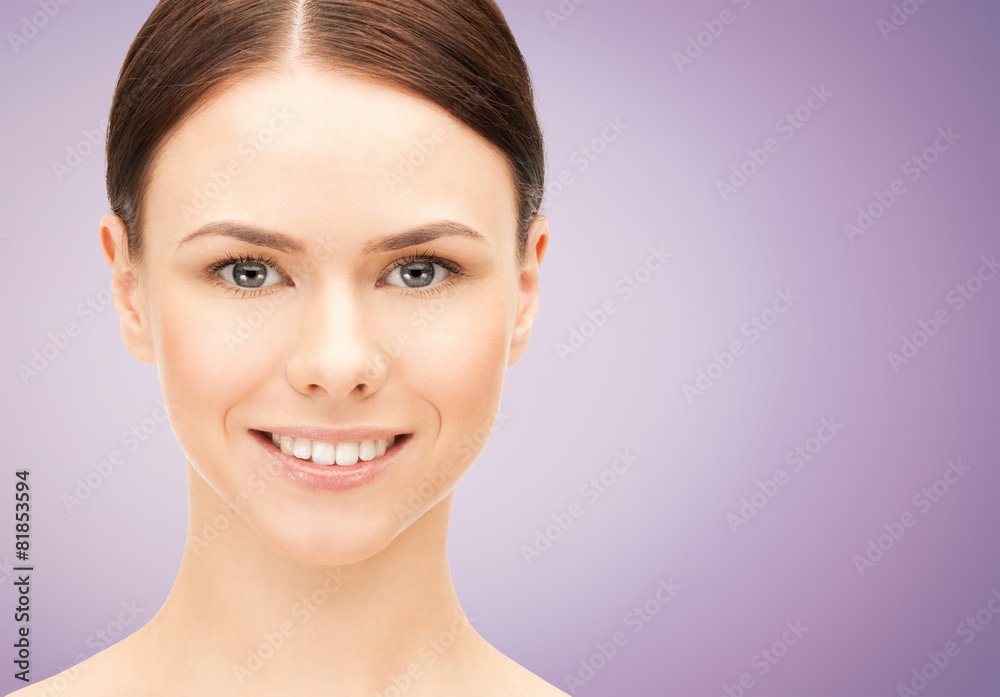 Fototapeta premium beautiful young woman face
