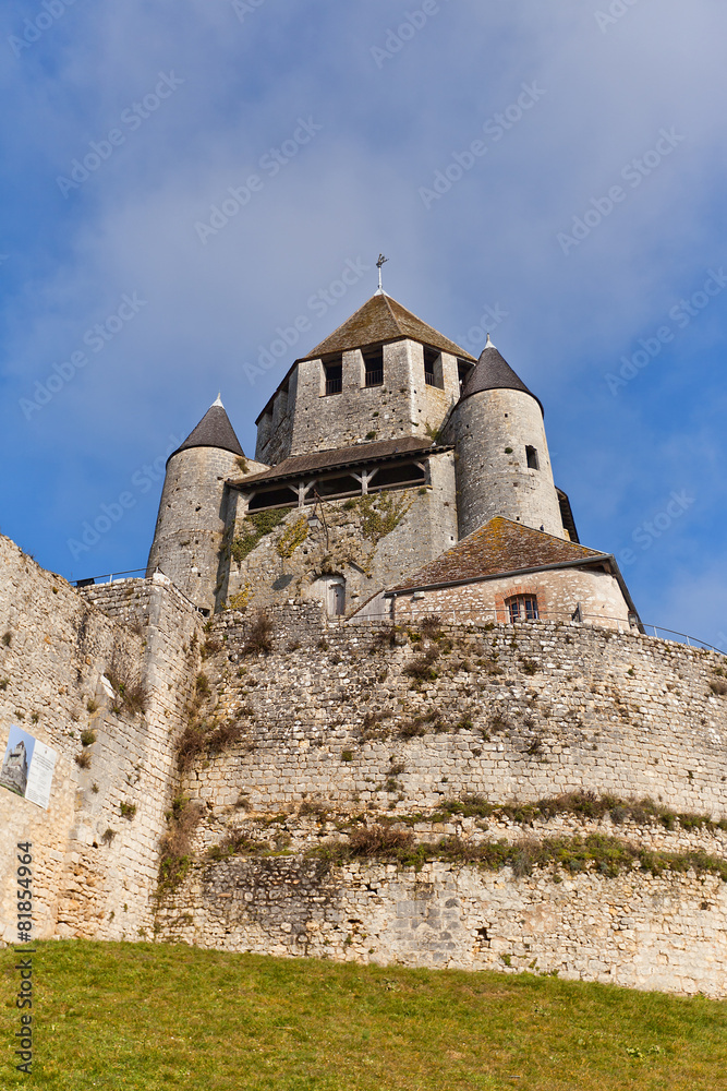 Caesar Tower (XII c.) of Provins France. UNESCO site