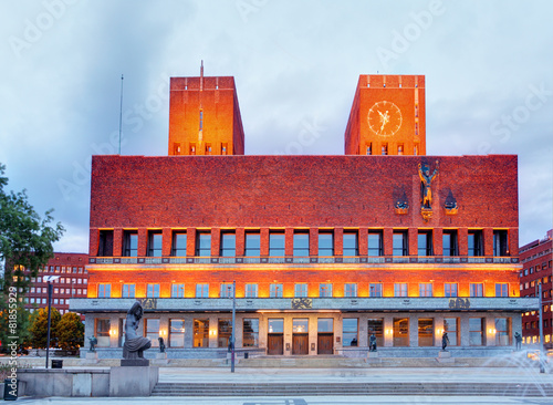 Oslo city hall, Norway