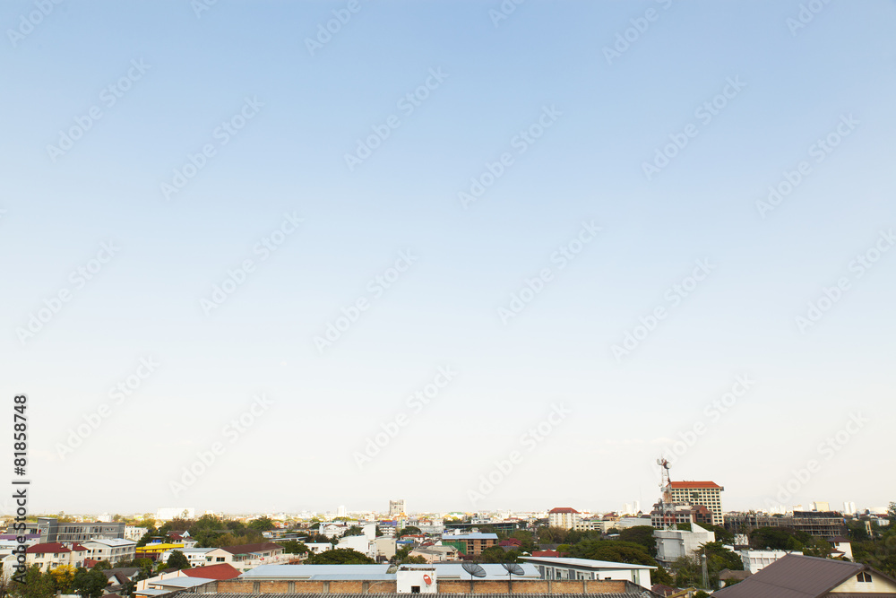 Cityscape in daytime ,Chiangmai Thailand