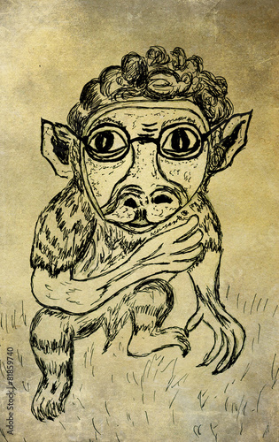 Weird Monkey Sketch