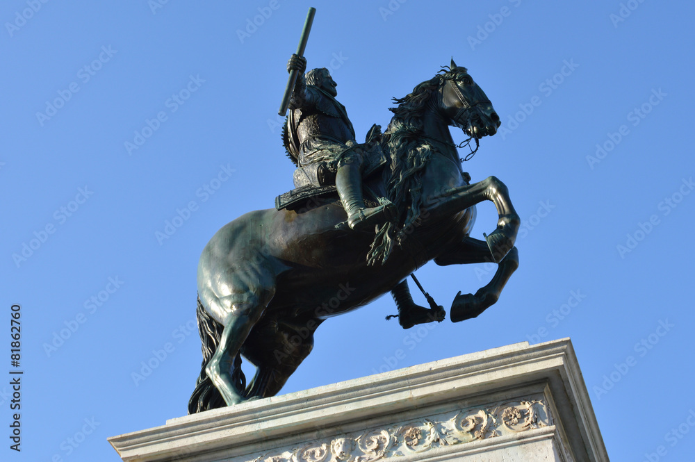 Obraz premium Escultura en bronce