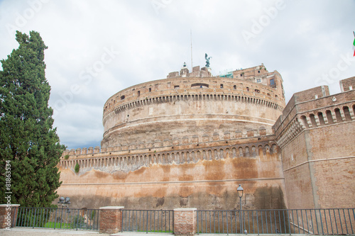Canvas Print sant' angelo castle, rome