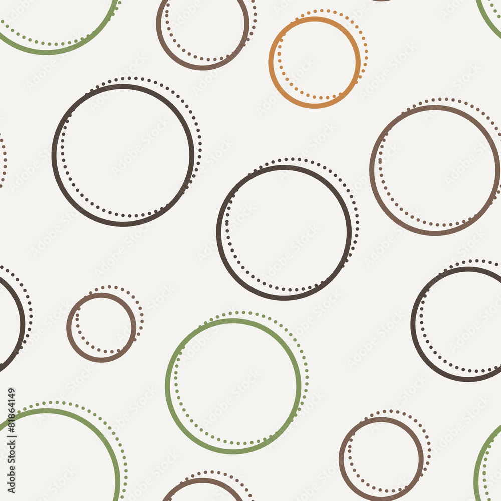 Vector seamless dotted and lined pattern Vector seamless dotted and lined pattern