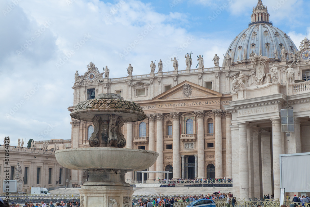 Fototapeta premium San Pietro Cathedral , Rome, Italy