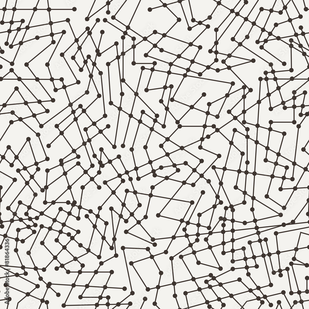 Fototapeta premium Intricate seamless geometric pattern