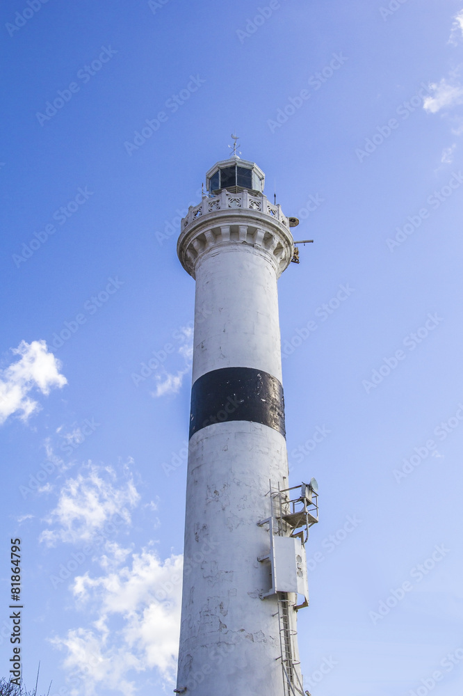 lighthouse on the seafront of the Sea of Marmara in Istanbul lighthouse on the seafront of the Sea of Marmara in Istanbul
