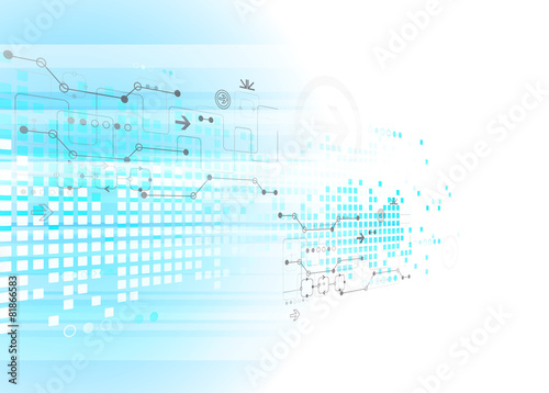 Abstract technology business template background.