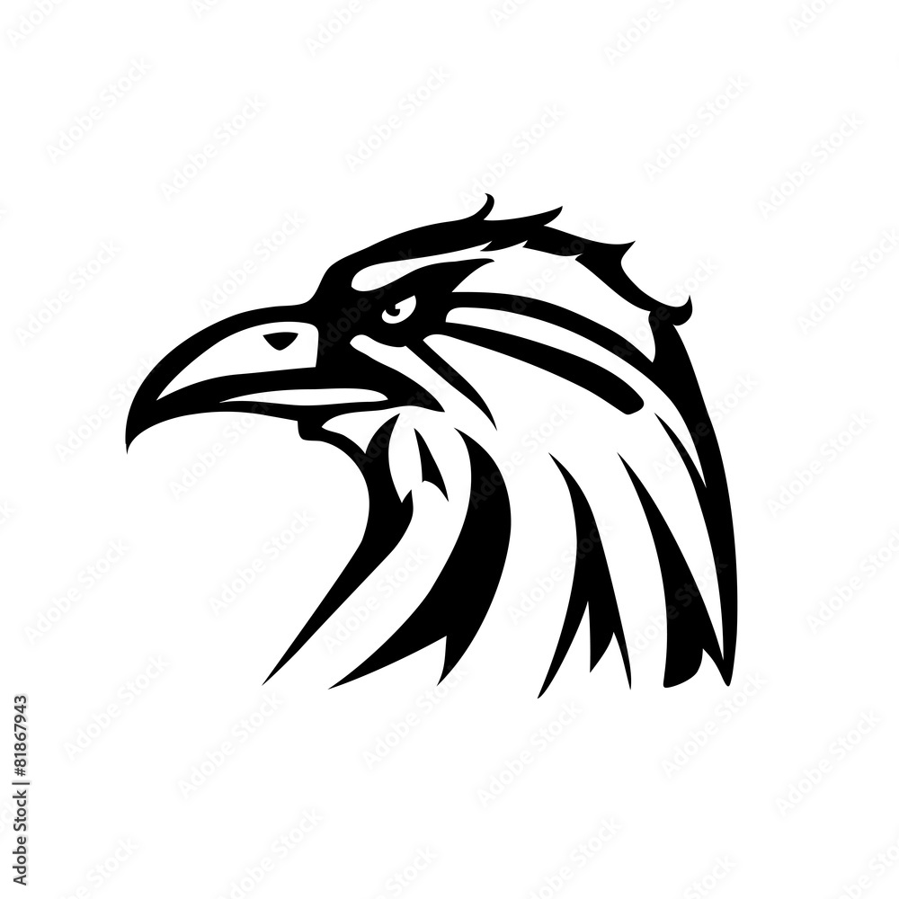 Naklejka premium Eagle tattoo
