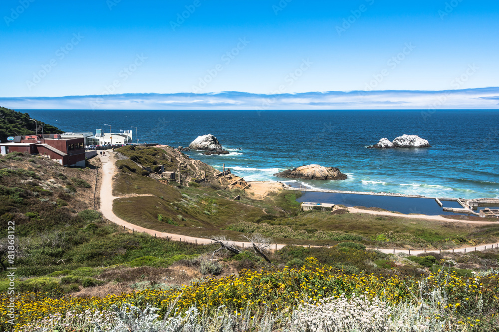 The ocean view from Point Lobos, San Francisco