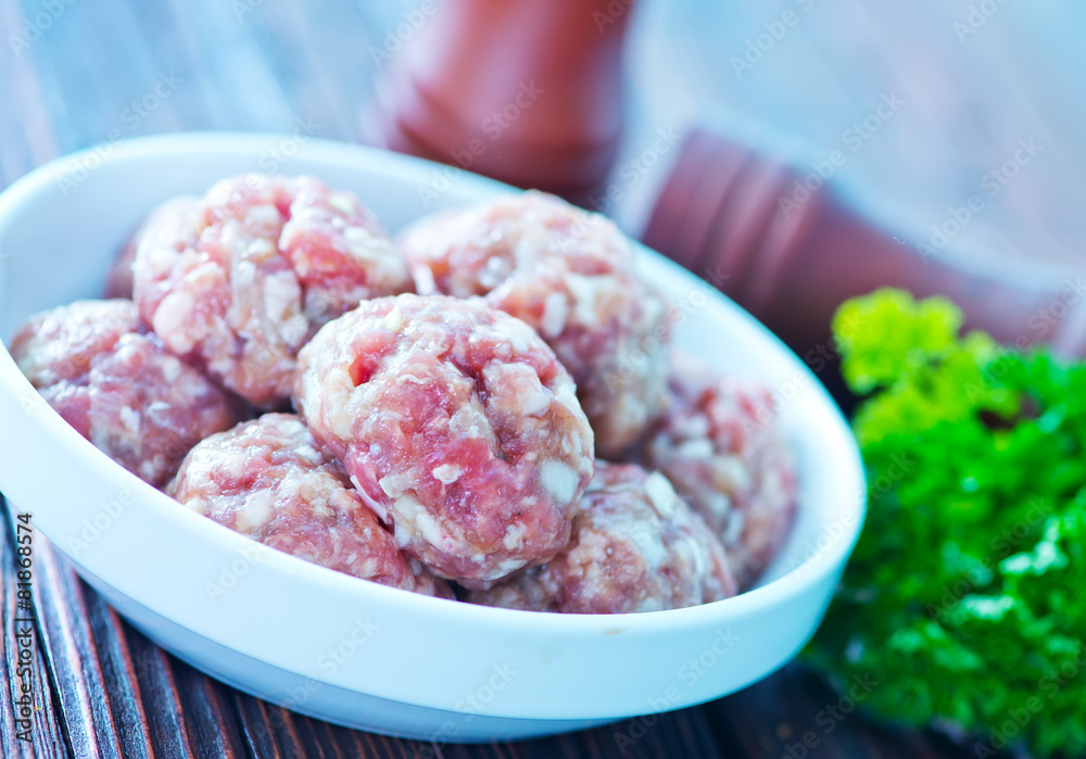 raw meatballs raw meatballs