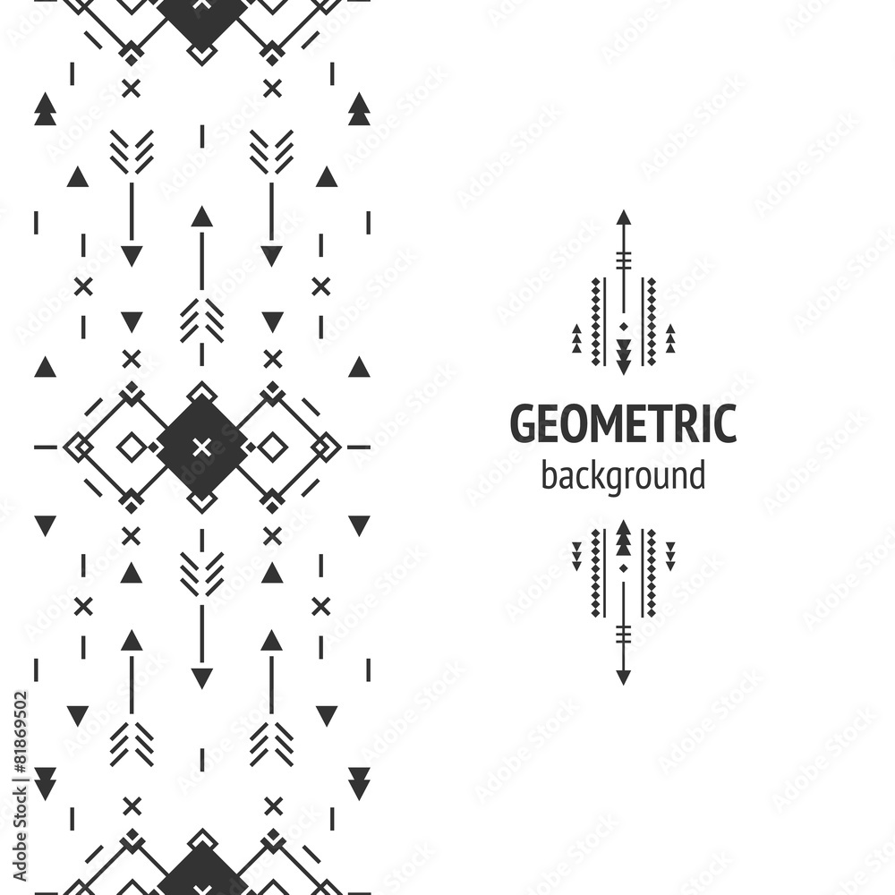 Vector Geometric background Vector Geometric background