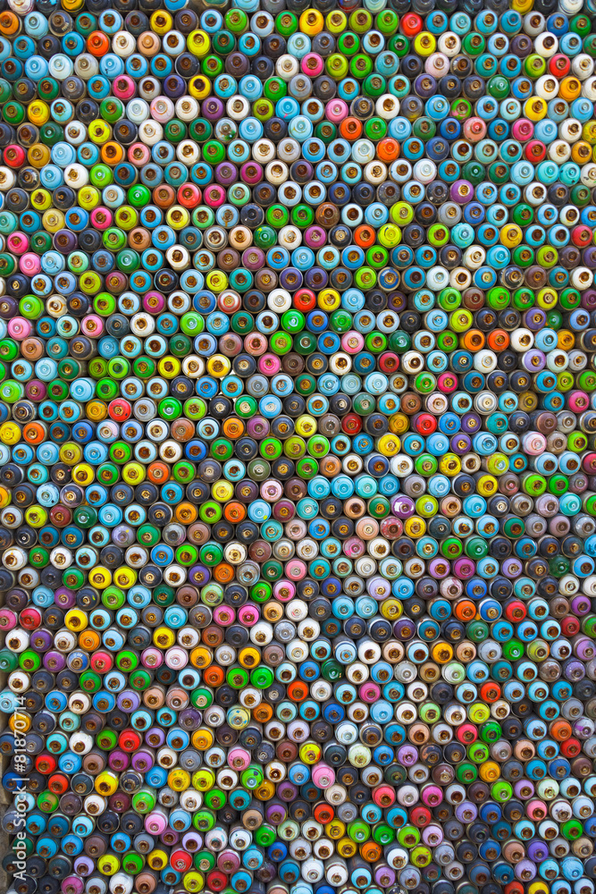 Spray paints pattern Spray paints pattern