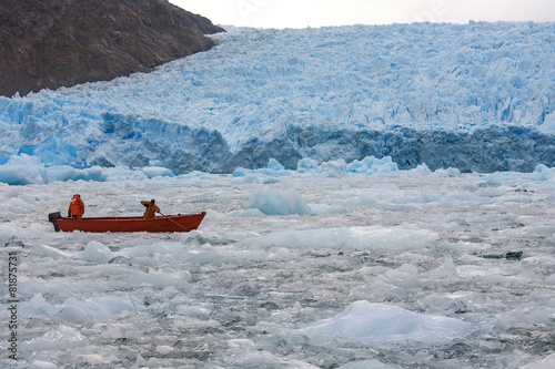 San Rafael Glacier - Patagonia - Chile photo