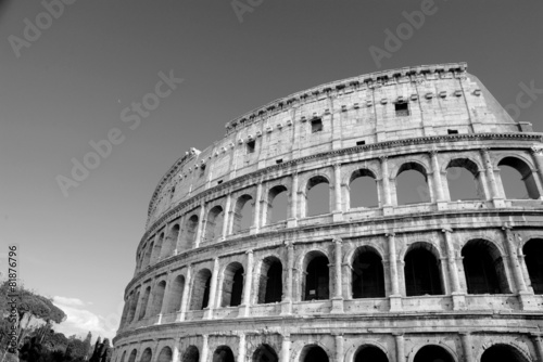 Colosseum in Rome, Italy #81876796