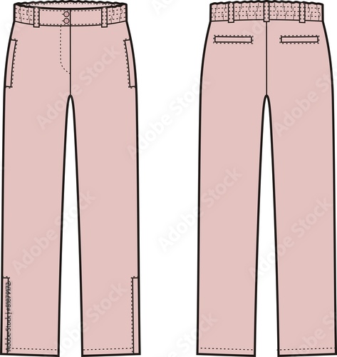 Down pants
