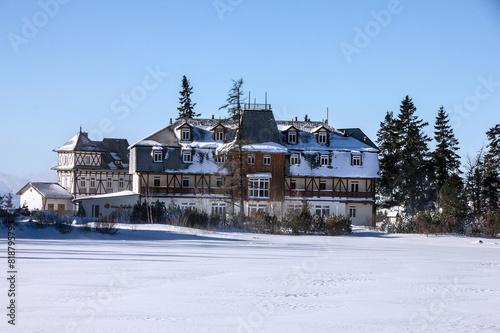 Wallpaper Mural Winter hotel resort in Slovakia Torontodigital.ca