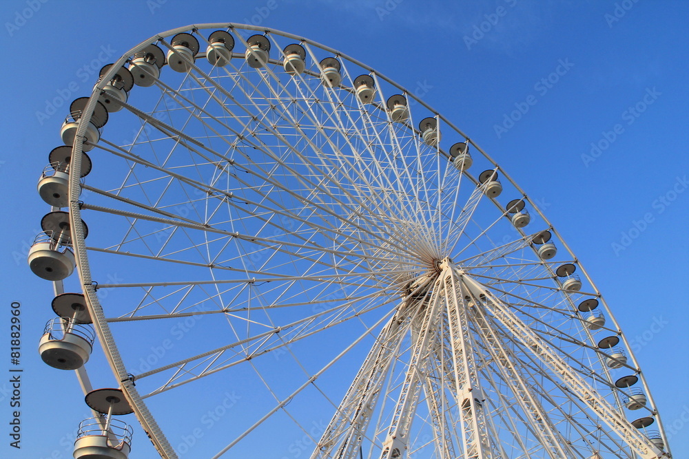 Grande roue du vieux port de Marseille, France Grande roue du vieux port de Marseille, France