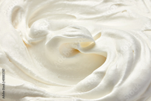 whipped cream sour sweet food