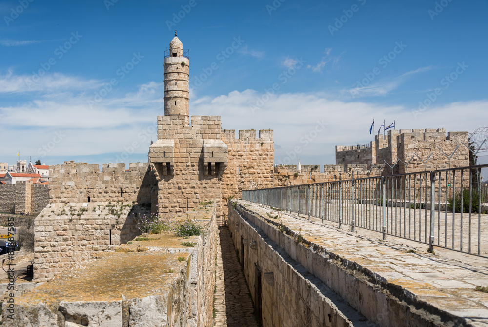 Tower of David from The Ramparts Walk